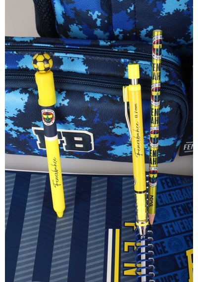 Lisanslı Fenerbahçe Full Kırtasiye Seti Kamuflaj Büyük Boy Lise Okul Çantası,kalem Çantası Ve 500 Ml Çelik Termos Seti Diğer