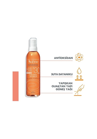 Avene Huile Solaire Güneş Yağı Sprey SPF30 2 x 200 ML