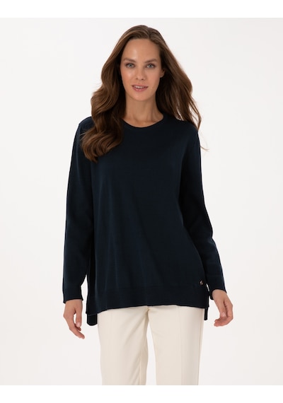 Pierre Cardin Kadın Lacivert Kazak /triko 50316393-vr033 Lacivert