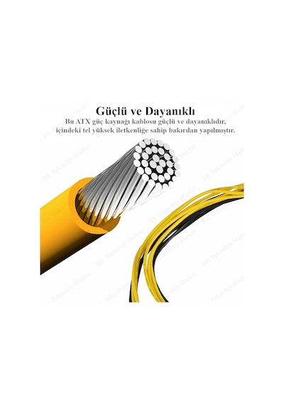 Pci-E 6 Pin Dişi To 2 X Pci-E 8 6+2）Pin Erkek Gpu Güç Kablosu