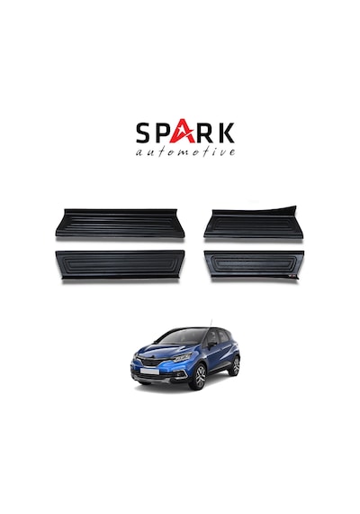 Renault Captur 2013-2019 Yıl Aralığı Uyumlu Kapı Eşiği 4 Parça