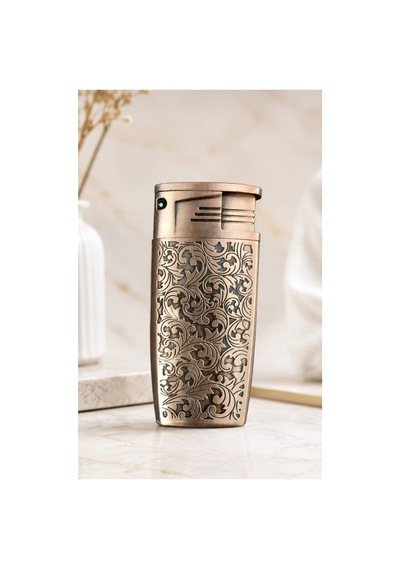 Bronz Antik Desenli Pürmüz Çakmak Çok Renkli - 879383679 Çok Renkli - 879383679 Çok Renkli