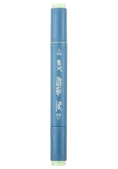 Rich Klm-18024 Art-x Sketch Marker Kalem Duo 9544 Leaf White Standart