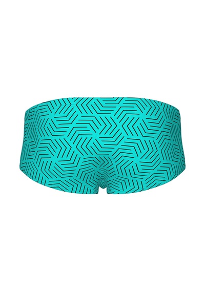 Arena Allover Swim Low Waist Short Erkek Mavi Yüzücü Düşük Bel Mayo 011888580 Mavi Mavi