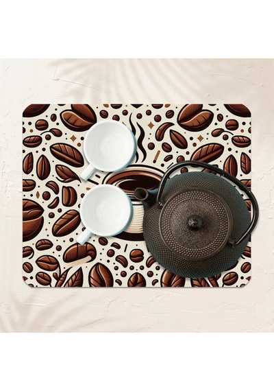 Valerine Life Kahve Makinesi Matı Su Geçirmez Kaymaz Yıkanabilir Çaycı, Çay Espresso Makinesi Pad 35x45cm 27240101