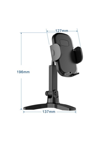 Dumles Masaüstü Telefon Standı 360 Derece Dönebilen Başlıklı Ayaklı Telefon Tripodu