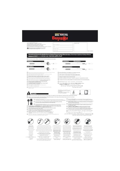 Rotring Fineliner İnce Keçe Uçlu Kalem 0.4 MM 10'lu Paket Karışık Renkler