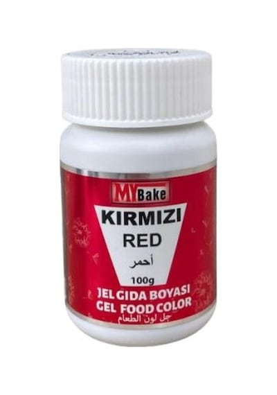 My Bake Jel Gıda Boyası Kırmızı 100 G