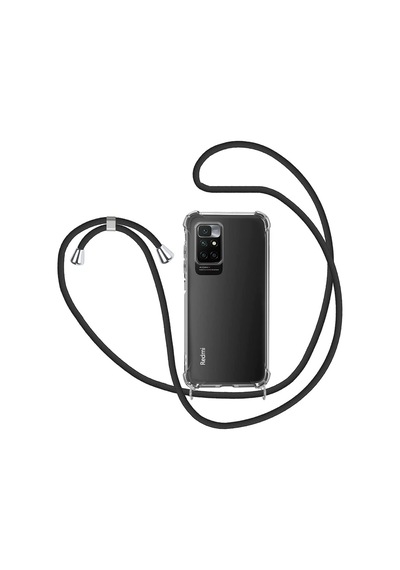 Teknomoda Xiaomi Redmi 10 2022 Seffaf Boyun Omuz Askili Ipli Kilif 562092602