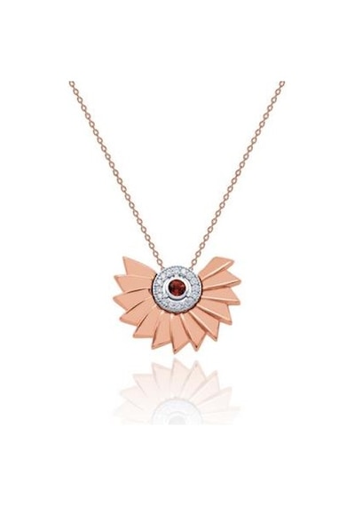 Gülaylar - Altın 14 Ayar Renkli Fantazi Kolye N11.32437