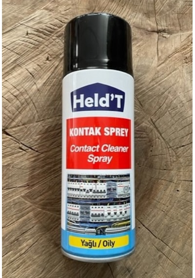 Heldt Yağlı Kontak Spreyi Kontak Devre Temizleme Spreyi 400 ML Germany