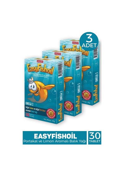 Easyfishoil 30 Jel Tablet 3 Adet