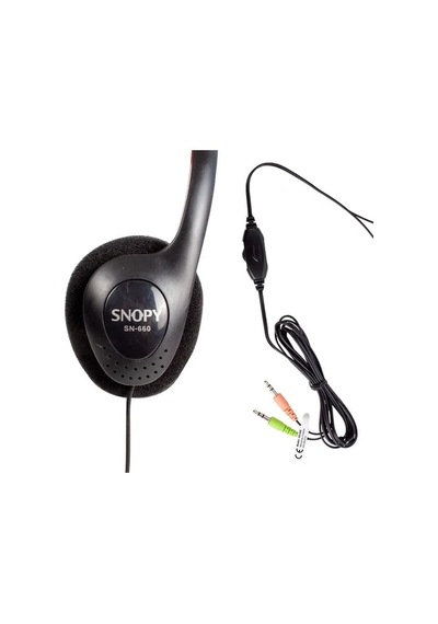 Snopy Sn-660 Multimedya Mikrofonlu Kulaklık