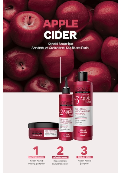 No.2 Expert Apple Cider Kepek Karşıtı Tonik 200 Ml
