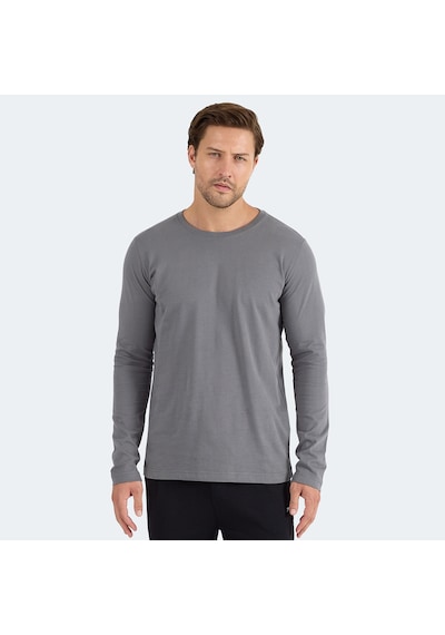 Slazenger ROVER Erkek Sweatshirt Koyu Gri