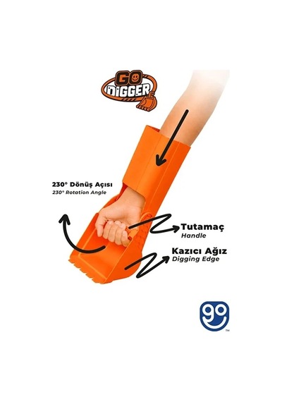Go Digger Plaj Oyuncağı Kum Oyuncakları Plaj Oyuncakları