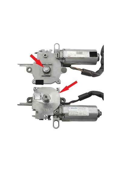 Mercedes E-sınıfı W211 2002-2009 İçin Sunroof Motor Kapağı Ve Dişli Seti 203 820 31 42 / 2038203142