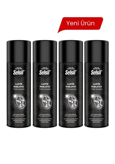 4x Lastik Parlatıcı Sprey