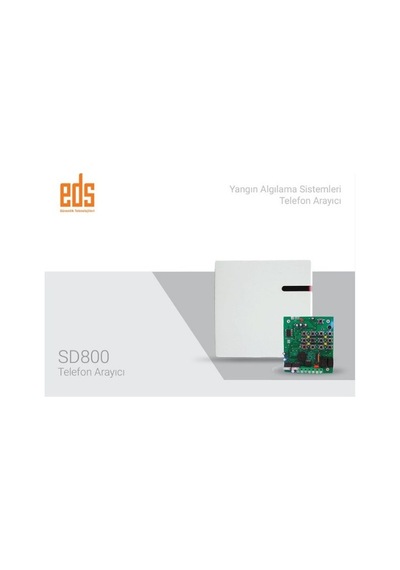 Eds Sd800 Yangın Alarm Sistemleri İçin Telefon Arayıcı