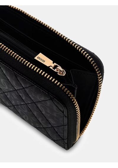 Guess Isemay Patent Look Kadın Cüzdan Swgg9628140 Siyah