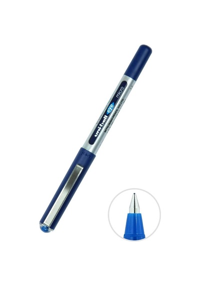 Pilot Kalem 1 Adet Uniball Eye Mikro 0.5 Mm Roller Pilot Kalem Ub-150 Roller Uçlu Likit Mürekkepli Pilot Kalem Mavi