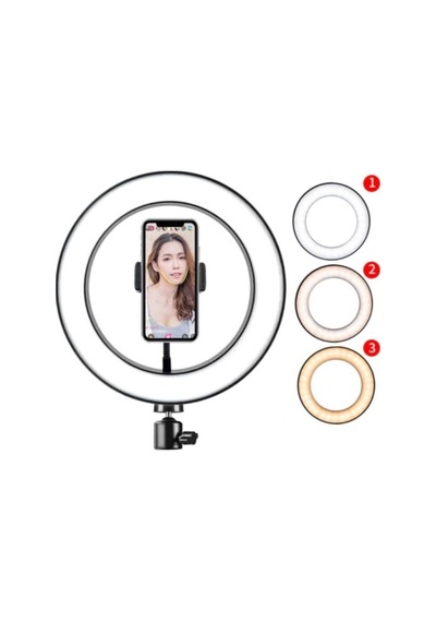 Ring Light Makyaj Selfie Led Işığı 10 Inç Tripot Ayaklı Uyumlu