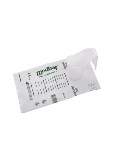 Medbar Valfli İdrar Torbası Tek Kullanımlık Ördek 1500 ML 200 Adet