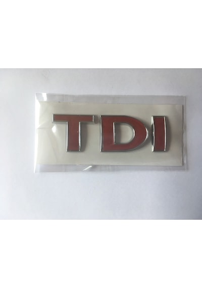 Volkswagen Tdi Bagaj Yazısı Komple Kırmızı 1J0853675Ac (553434660)