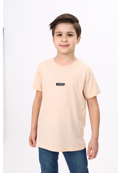 Toontoy Kids Toontoy Erkek Çocuk Actıve Armalıtişört Bej