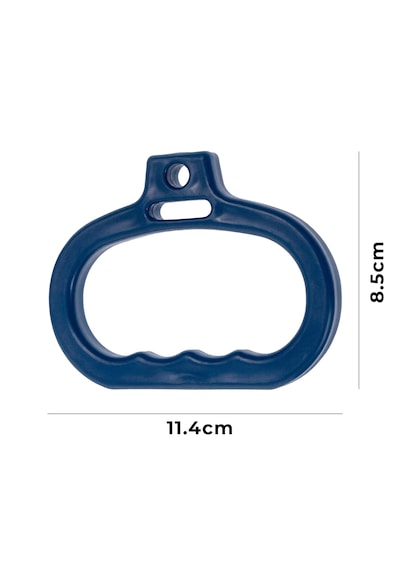 Microcase Ergonomik Çok Amaçlı Taşıma Ve Destek Tutacağı Kaydırmaz Güçlü Kavrama Aparatı Spor, Alışveriş Ve Endüstriyel Kullanıma Uygun 1 Adet - Al5876 Lacivert