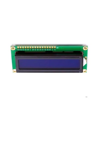 Arduino 2X16 Lcd Ekran (Mavi ) Sol Üst