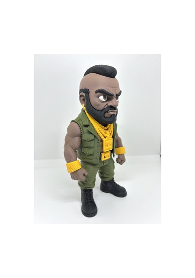 Baracus Figür 20cm-3d Baskı-kolleksiyonluk Biblo