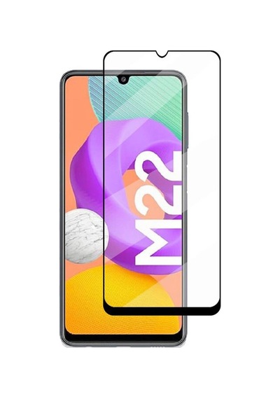 Microcase Samsung Uyumlu Galaxy M22 Tam Kaplayan Ekran Koruyucu