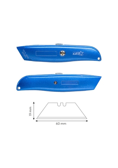 Leo Sx-75-1 Metal Gövde Maket Bıçağı