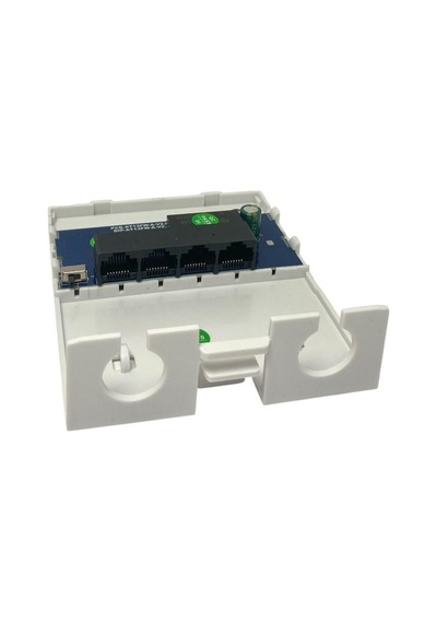 Novacom Nvc-at13fw-a 10/100mbps 1/3 Dış Ortam Poe Repeater 100mt 30w