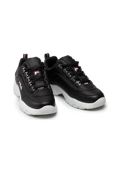 Fila Fft0009.80010 Strada Teens Kadın Günlük Spor Ayakkabı Siyah
