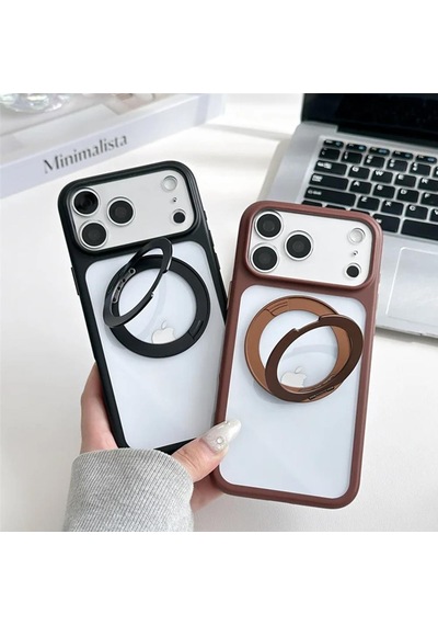 Bikapak Magup Apple iPhone Uyumlu 18/17 Siyah Kapak