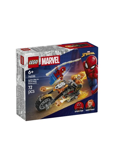 Lego Super Heroes 76335 Spider-man Vs. Ghost Rider Motorcycle