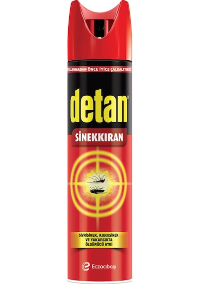 3 Adet Detan Sinekkıran Su Bazlı 275 Ml
