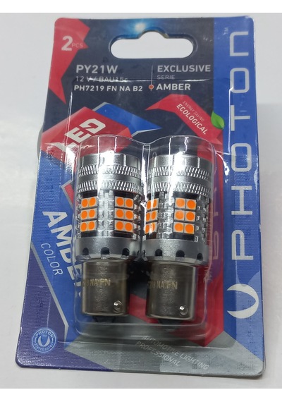 Photon P21w Turuncu Fanlı Blister Ph7219 Fn Na B2 Ampul