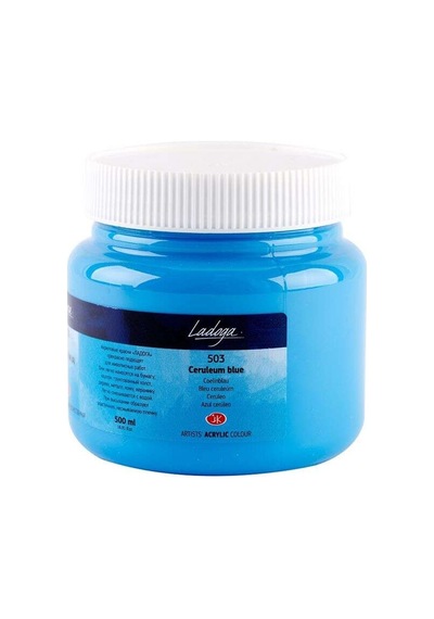 St. Petersburg Ladoga Akrilik Boya 500 Ml Ceruleum Blue Hue 503 Ceruleum Blue Hue