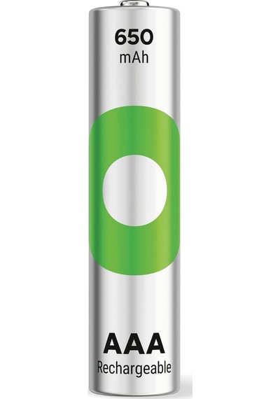 Recyko 650 Aaa İnce Kalem Ni-mh Şarjlı Pil, 1.2 Volt, 4'lü Kart