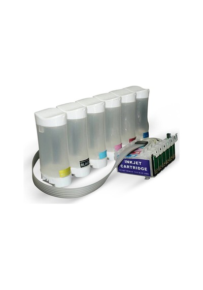 Epson R 1400/r 1500w Uyumlu Bitmeyen Kartuş Sistemi Bk1007.02.022 Bk Gift
