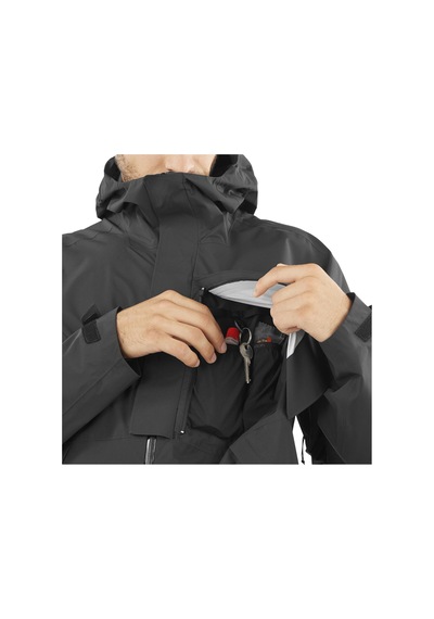 Salomon Outerpath Wp Pro Jkt M 27412 Siyah
