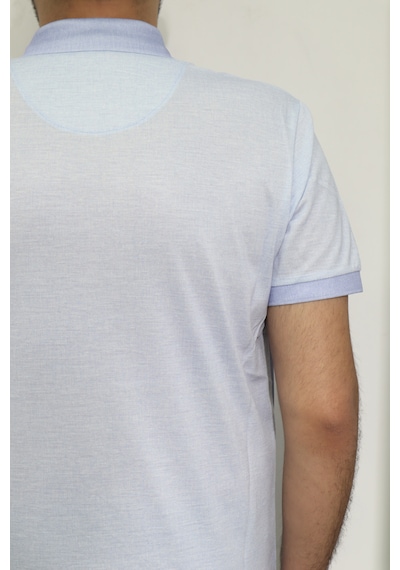 Santa Dmctekstil Erkek Dijital Baskı Desenli Klasik Kesim Rahat Kalıp Cepsiz Polo Yaka T-shirt Mavi Santa Dmctekstil Erkek Dijital Baskı Desenli Klasik Kesim Rahat Kalıp Cepsiz Polo Yaka T-shirt Mavi