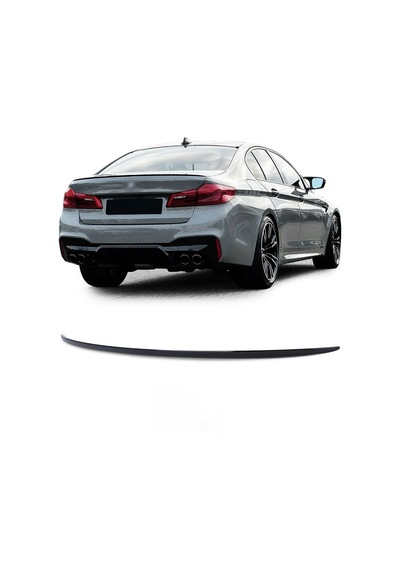 BMW G30 201-2020 5.SERİ PLASTİK PARLAK SİYAH M5 İNCE SPOYLER