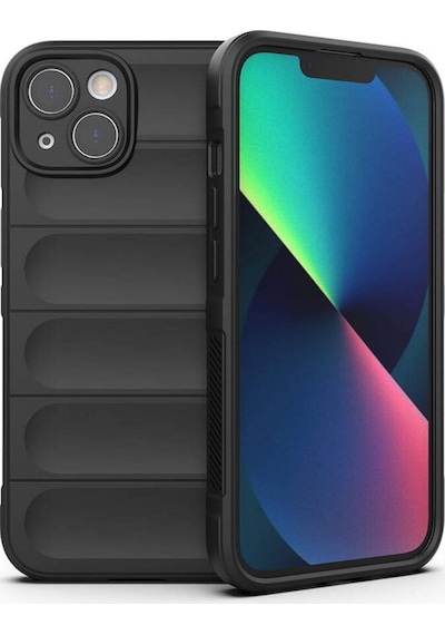Apple İphone 13 Uyumlu Elden Kaymayan Kamera Korumalı Oyuk Kılıf