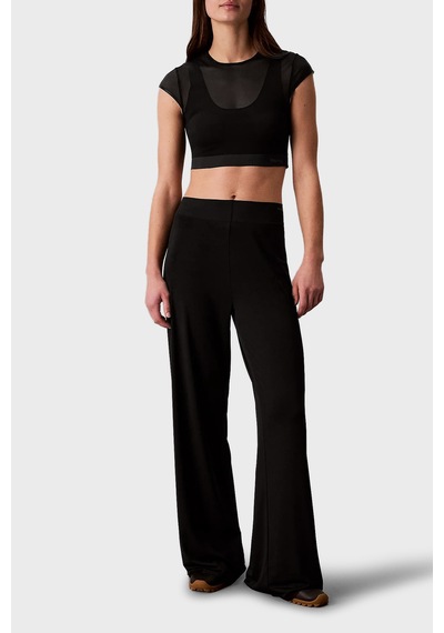 Calvin Klein Bayan Pantolon Lvgws6p654 Ub1 Siyah Siyah