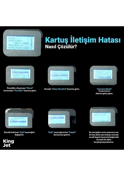 Kingjet Canon Uyumlu Mf553 Standart Kapasiteli 2'li Paket Uyumlu Toner Çipli Crg056