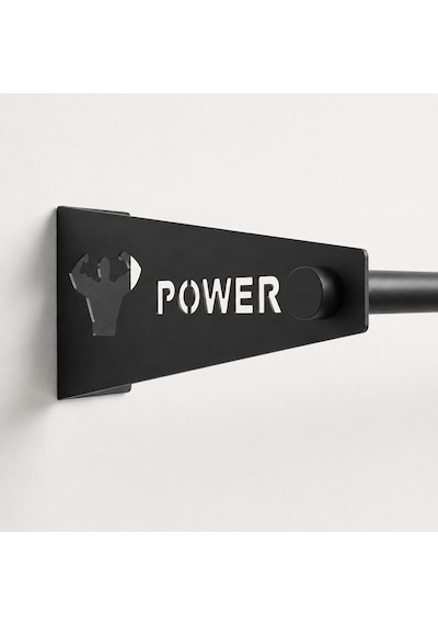 Barfiks Aleti - Barfiks Demiri - Barfix Çubuğu - Demir Bar Siyah Power